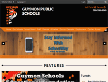 Tablet Screenshot of guymontigers.com
